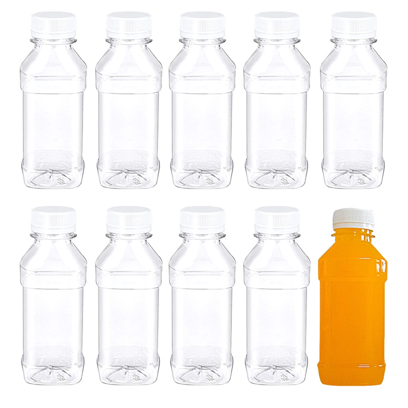 Water Bottle Blank - 【M】10/20個入り 100ml 透明な詰め替え可能な空ボトル プラスチック製 漏れ防止 ポータブル