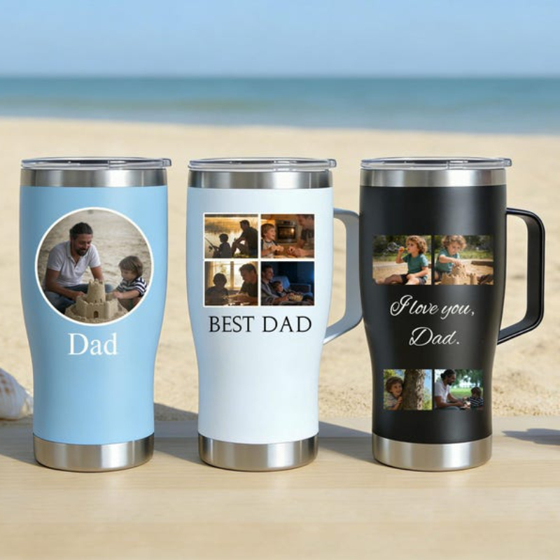 パーソナライズされた写真入りタンブラー 20オンス カスタム - Water Bottle Blank のレビューと価格