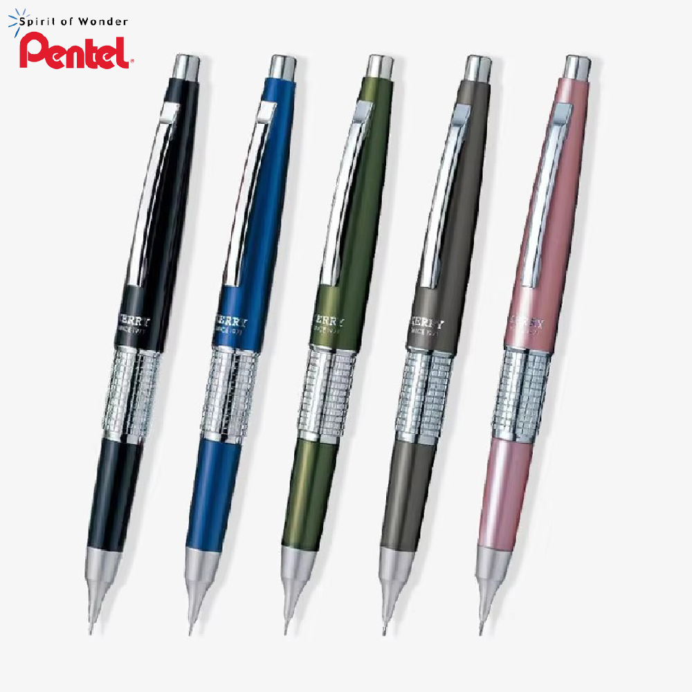 1pc 日本ぺんてるケリーシャープペンシル低重心金属 P10 - Pentel Pen Energel のレビューと価格