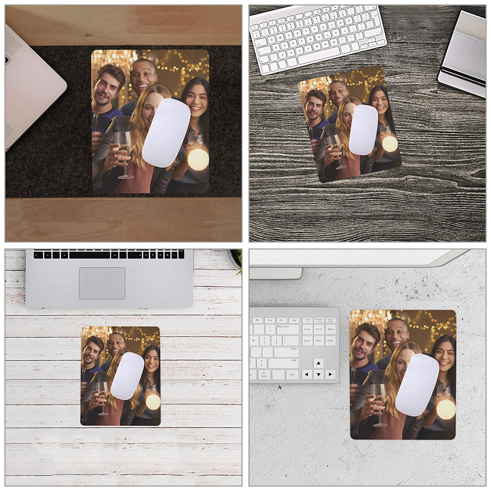 4枚組 無地昇華型マウスパッド ゴム素材 大型 熱転写対応  - Mouse Pad Blank Sublimation のレビューと価格