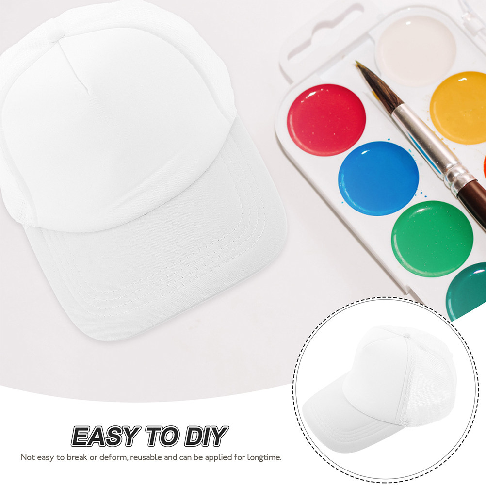 5個入り 無地野球帽 メッシュデザイン 昇華プリントキャップ - Hat Sublimation Blank のレビューと価格