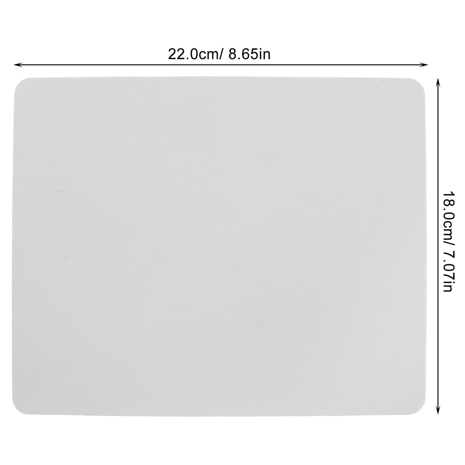 5枚入り特大昇華型マウスパッドブランク、カスタムデスクマット - Mouse Pad Blank Sublimation のレビューと価格