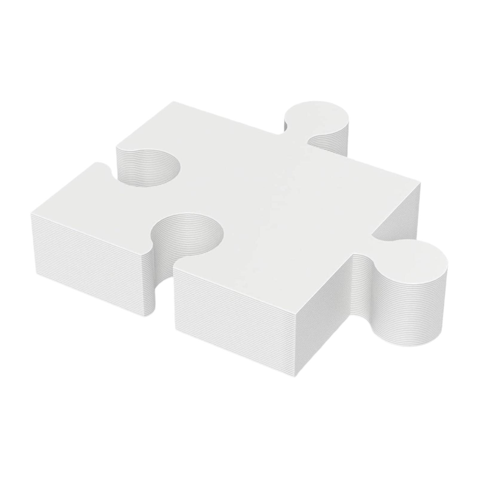 30個の空白のパズルピース 描画インタラクティブ学習絵画 子 - Puzzle Blank White のレビューと価格